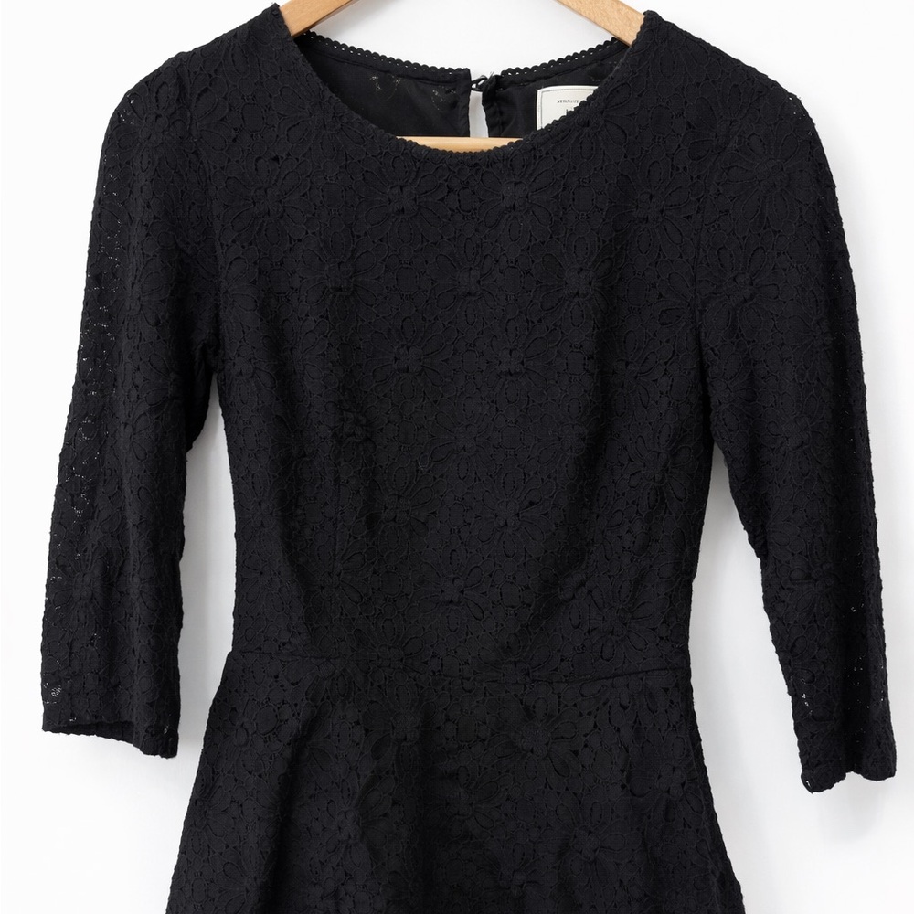 Moulinette Soeurs Black Lace Blouse
